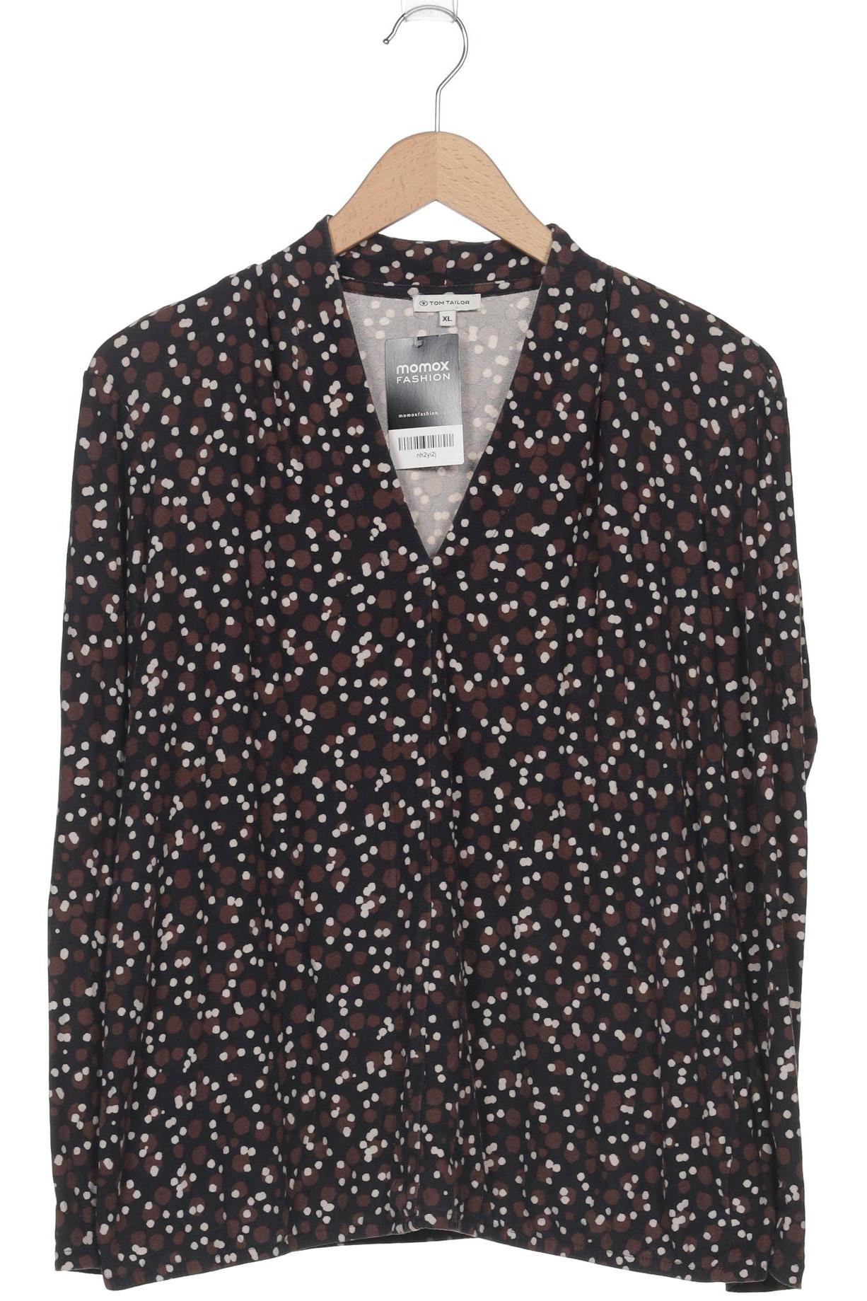 

TOM Tailor Denim Damen Langarmshirt, braun, Gr. 44