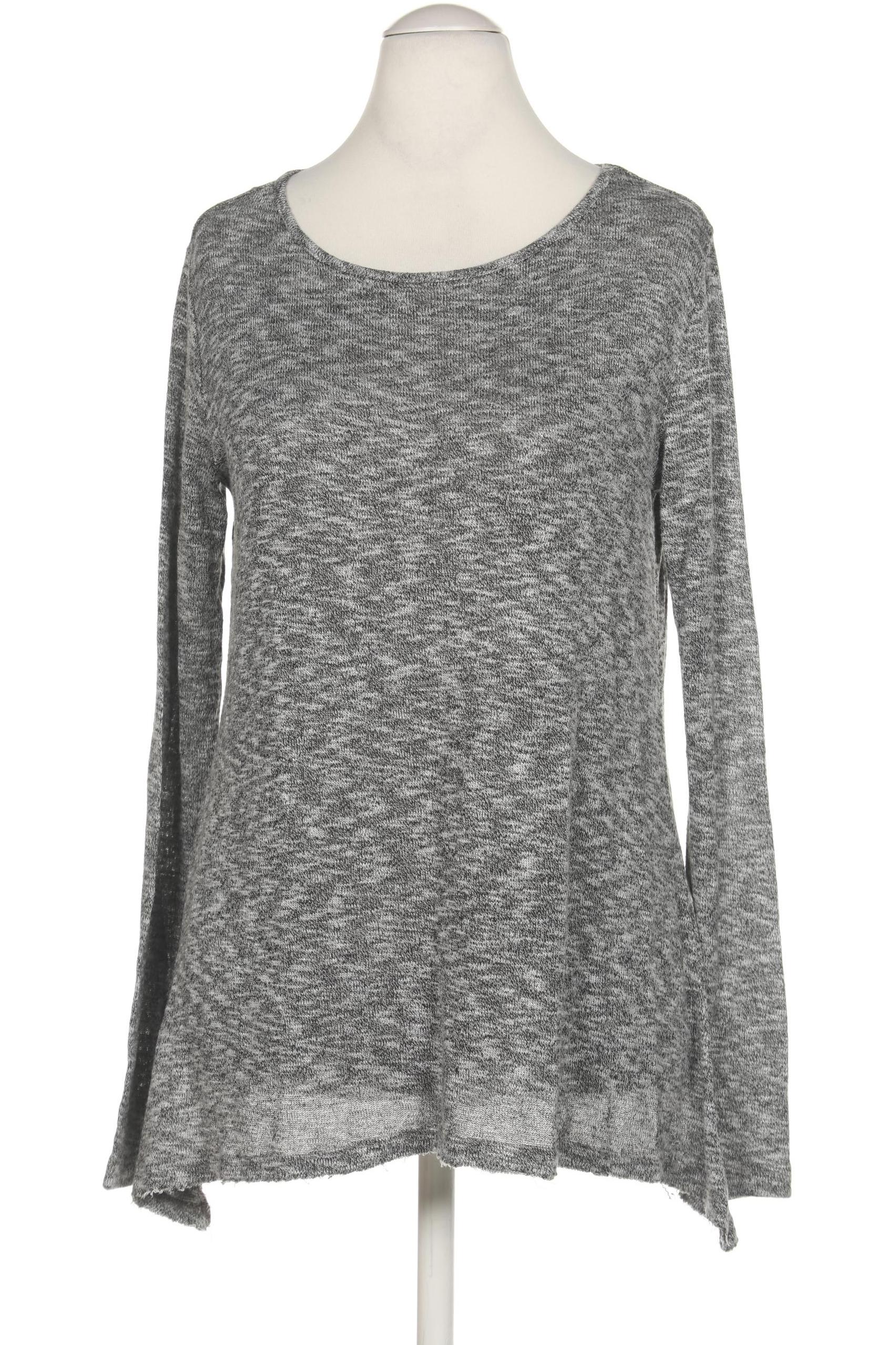 

TOM Tailor Denim Damen Langarmshirt, grau, Gr. 34