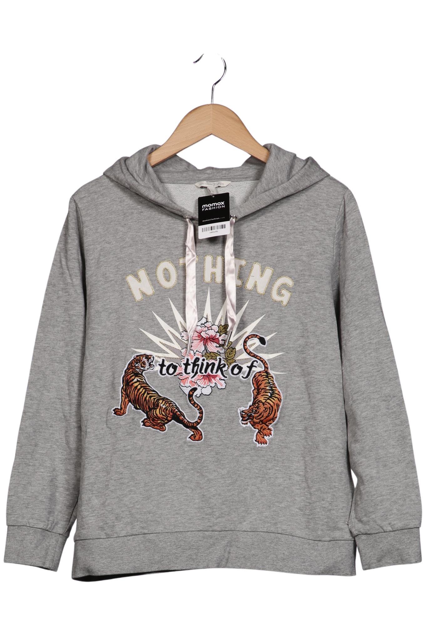 

TOM Tailor Denim Damen Kapuzenpullover, grau, Gr. 44