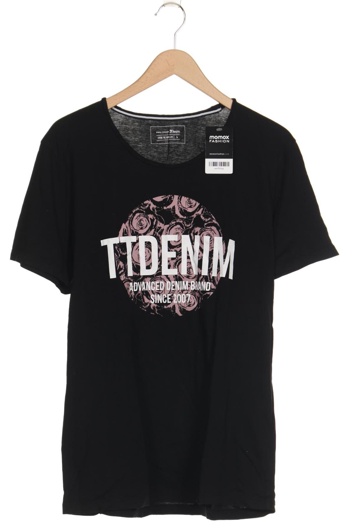 

TOM Tailor Denim Herren T-Shirt, schwarz, Gr. 52