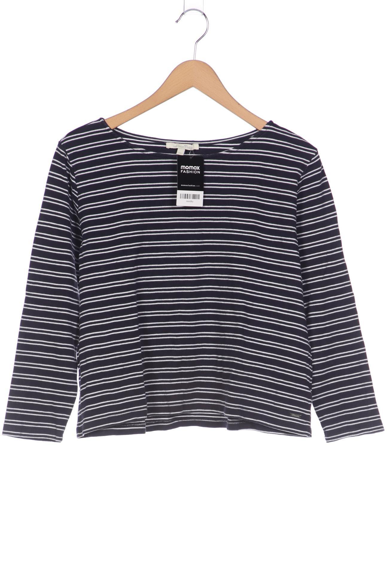 

TOM Tailor Denim Damen Langarmshirt, marineblau, Gr. 46