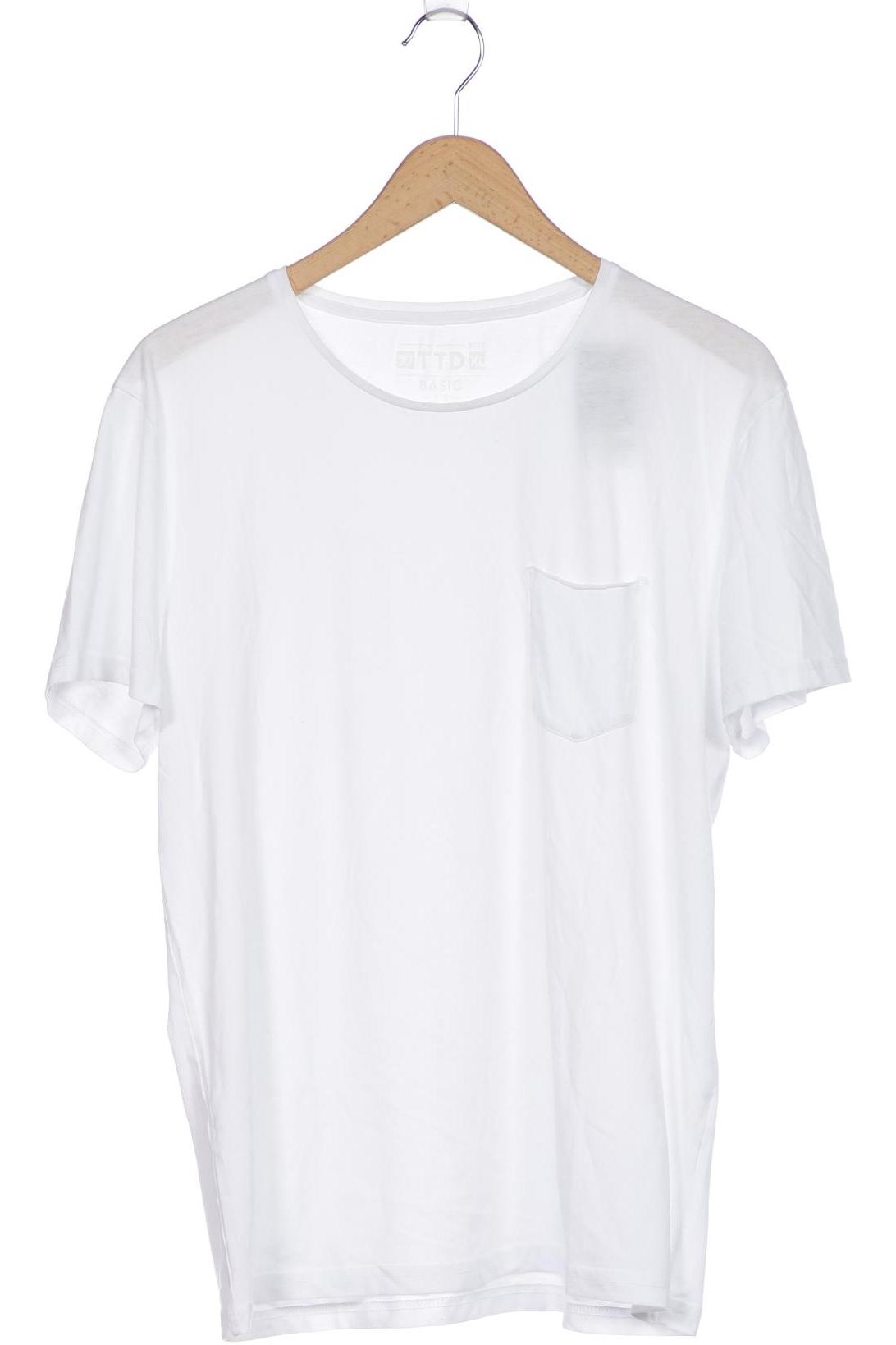 

TOM TAILOR Denim Herren T-Shirt, weiß