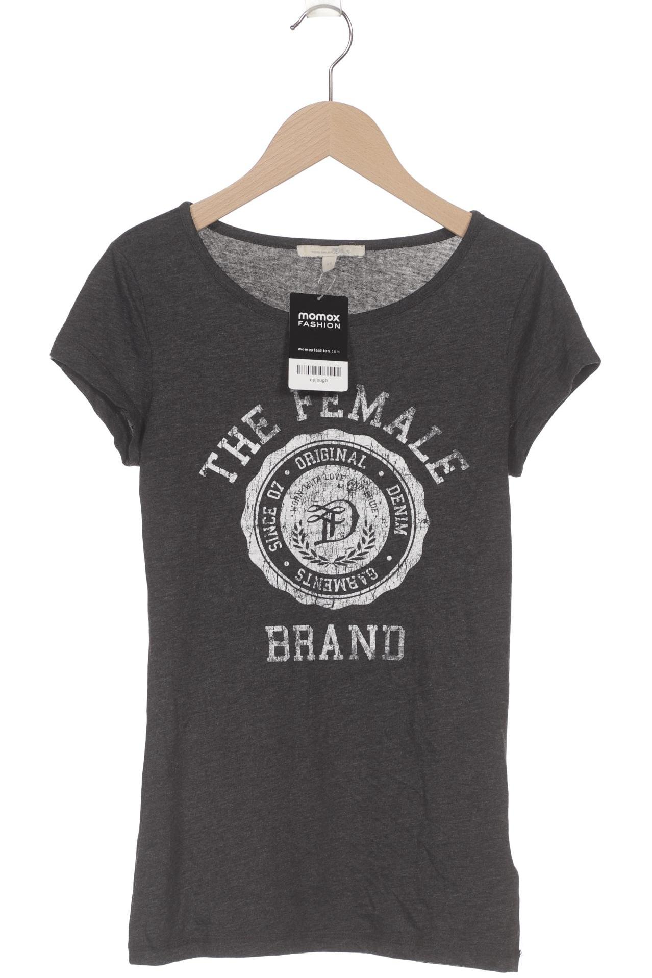 

TOM Tailor Denim Damen T-Shirt, grau, Gr. 34