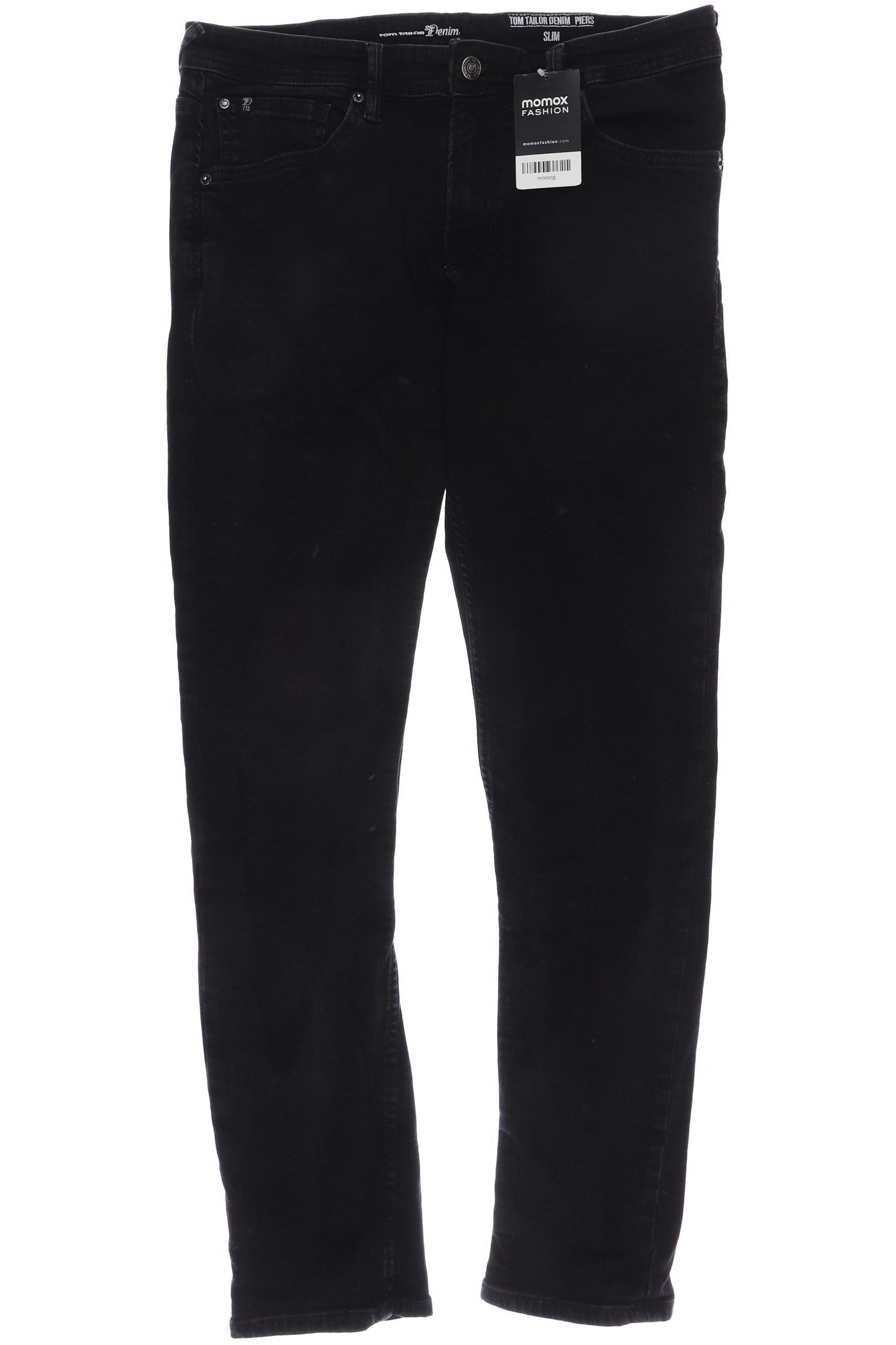 

TOM TAILOR Denim Herren Jeans, schwarz