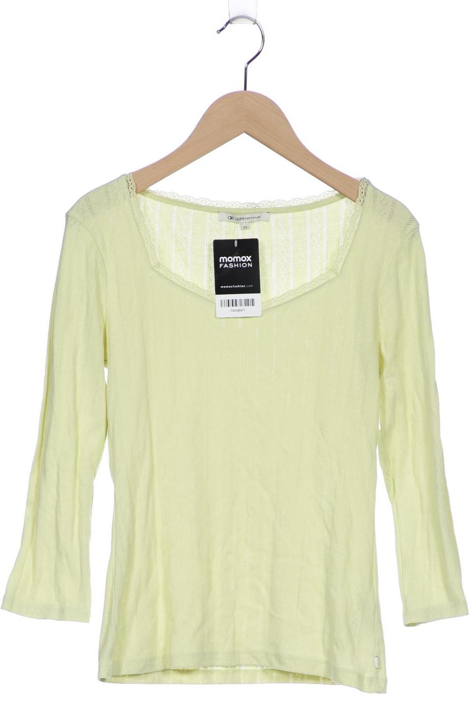 

TOM TAILOR Denim Damen Langarmshirt, hellgrün