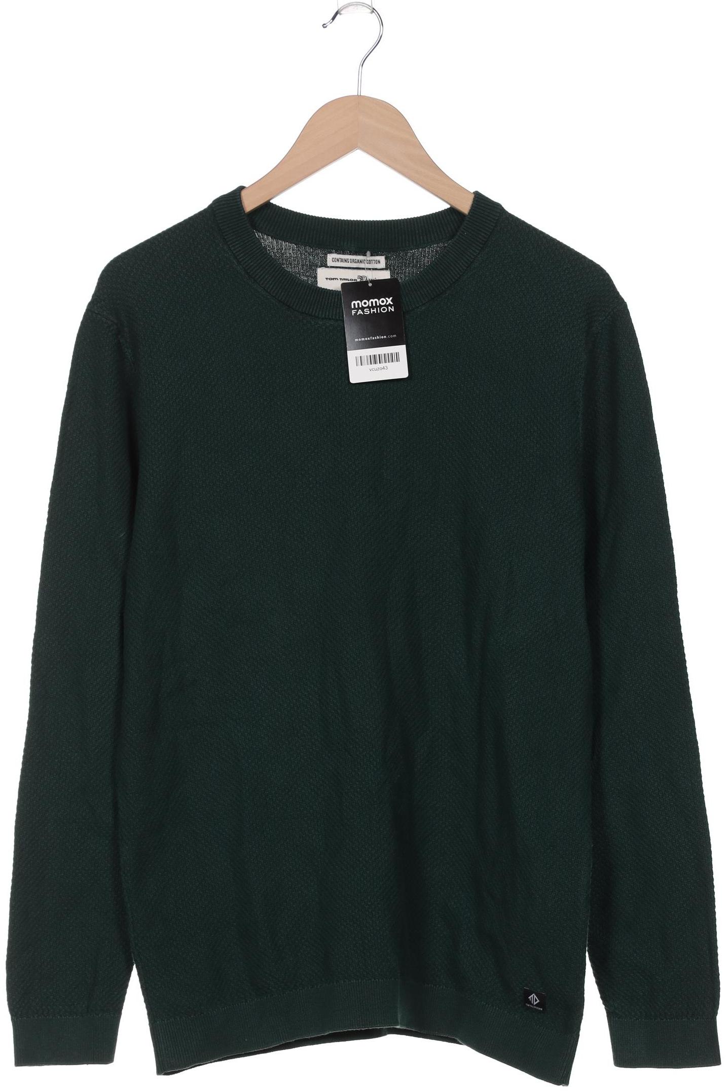 

TOM Tailor Denim Herren Pullover, grün, Gr. 54