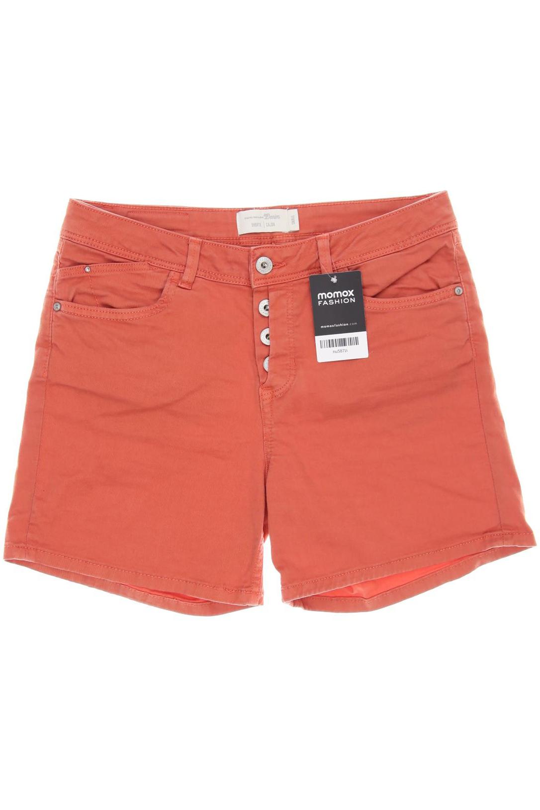 

TOM TAILOR Denim Damen Shorts, rot