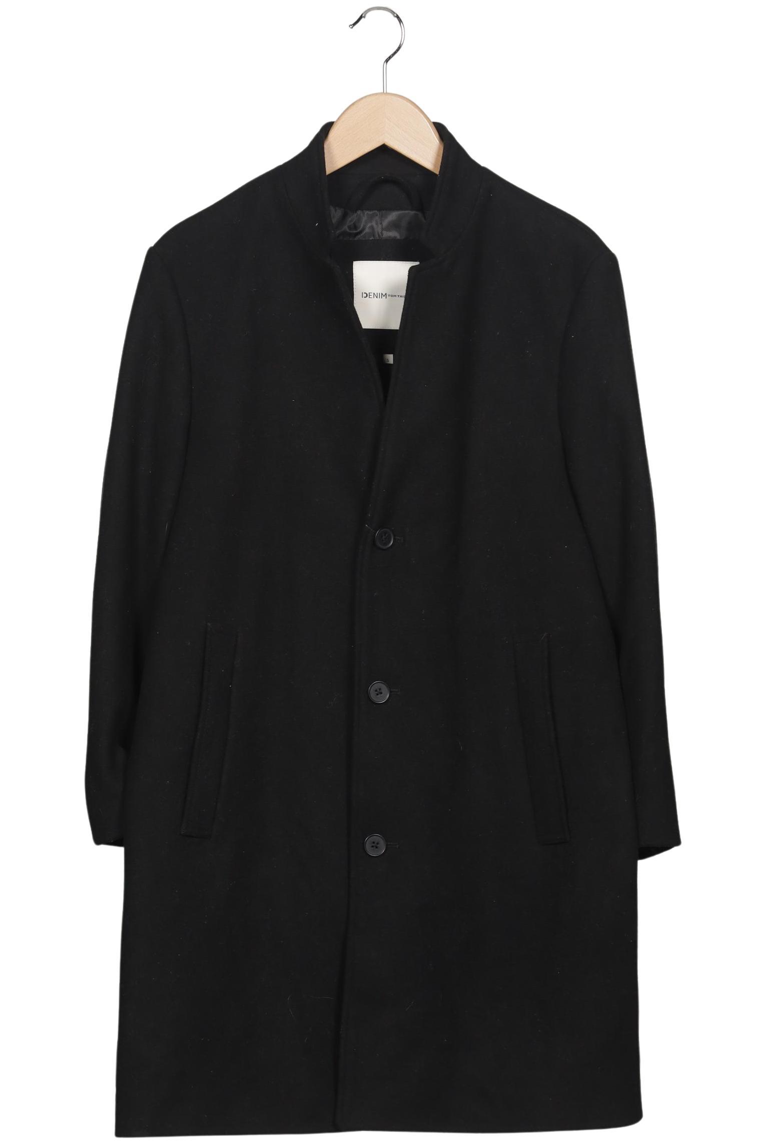 

TOM Tailor Denim Herren Mantel, schwarz, Gr. 46