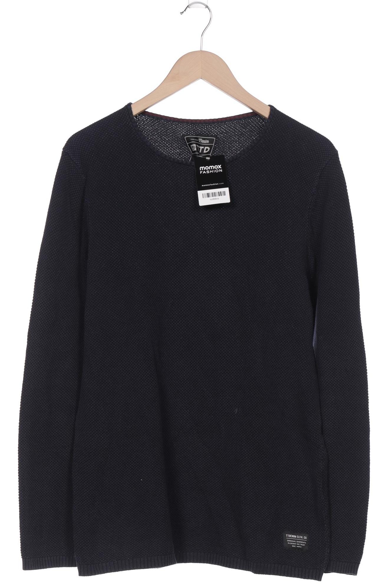 

TOM TAILOR Denim Herren Pullover, marineblau