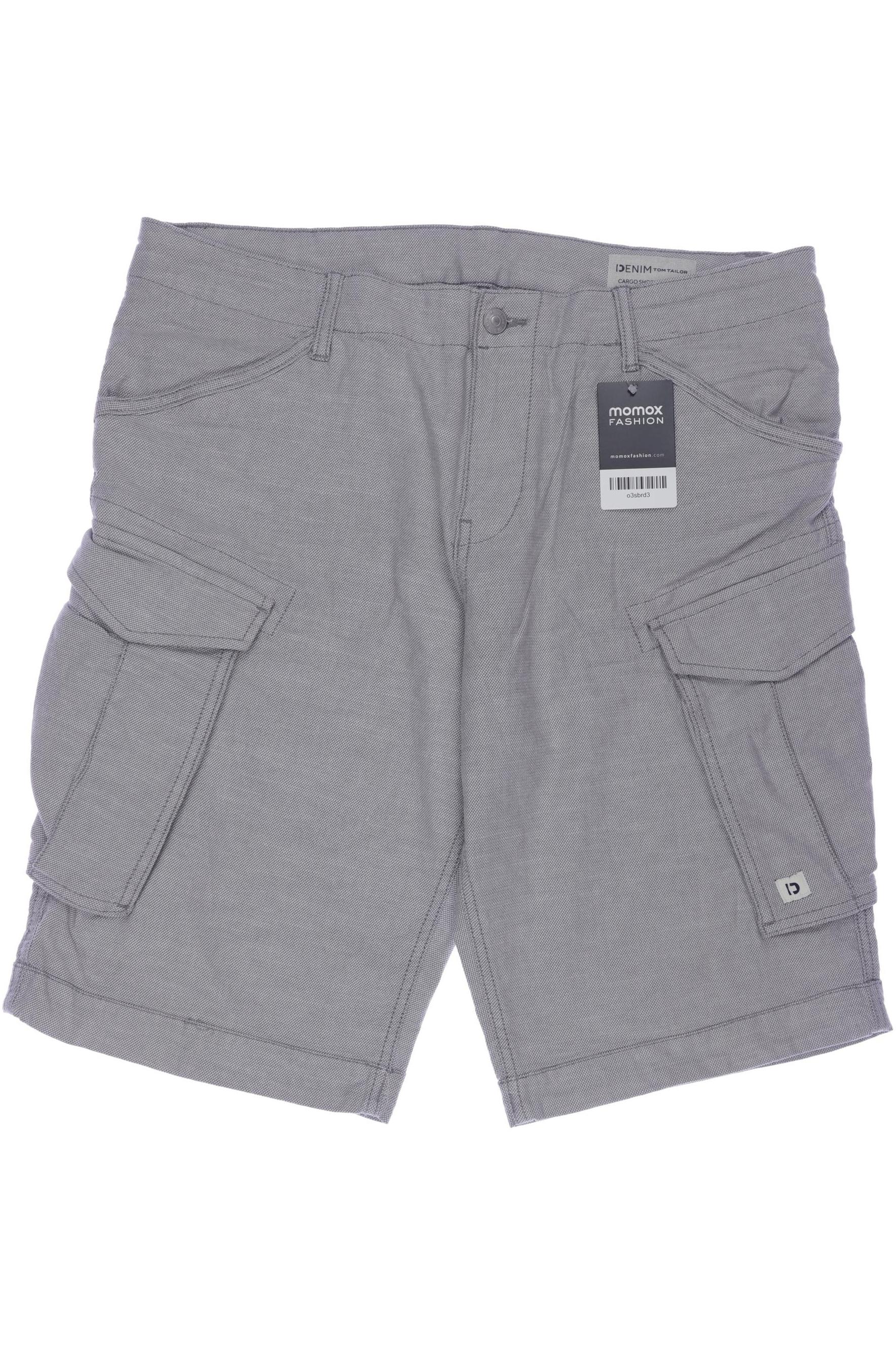 

TOM Tailor Denim Herren Shorts, grau, Gr. 48