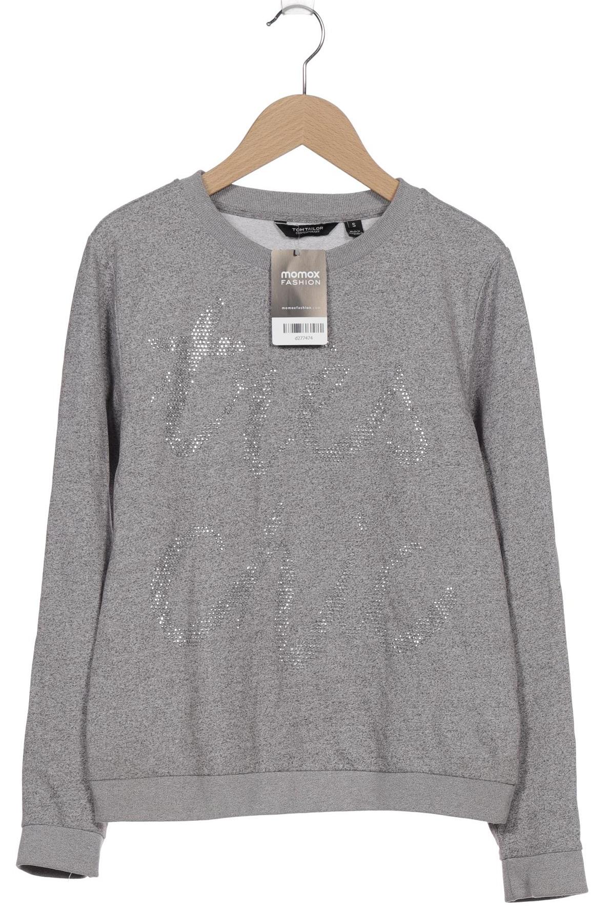 

TOM Tailor Denim Damen Sweatshirt, grau, Gr. 36
