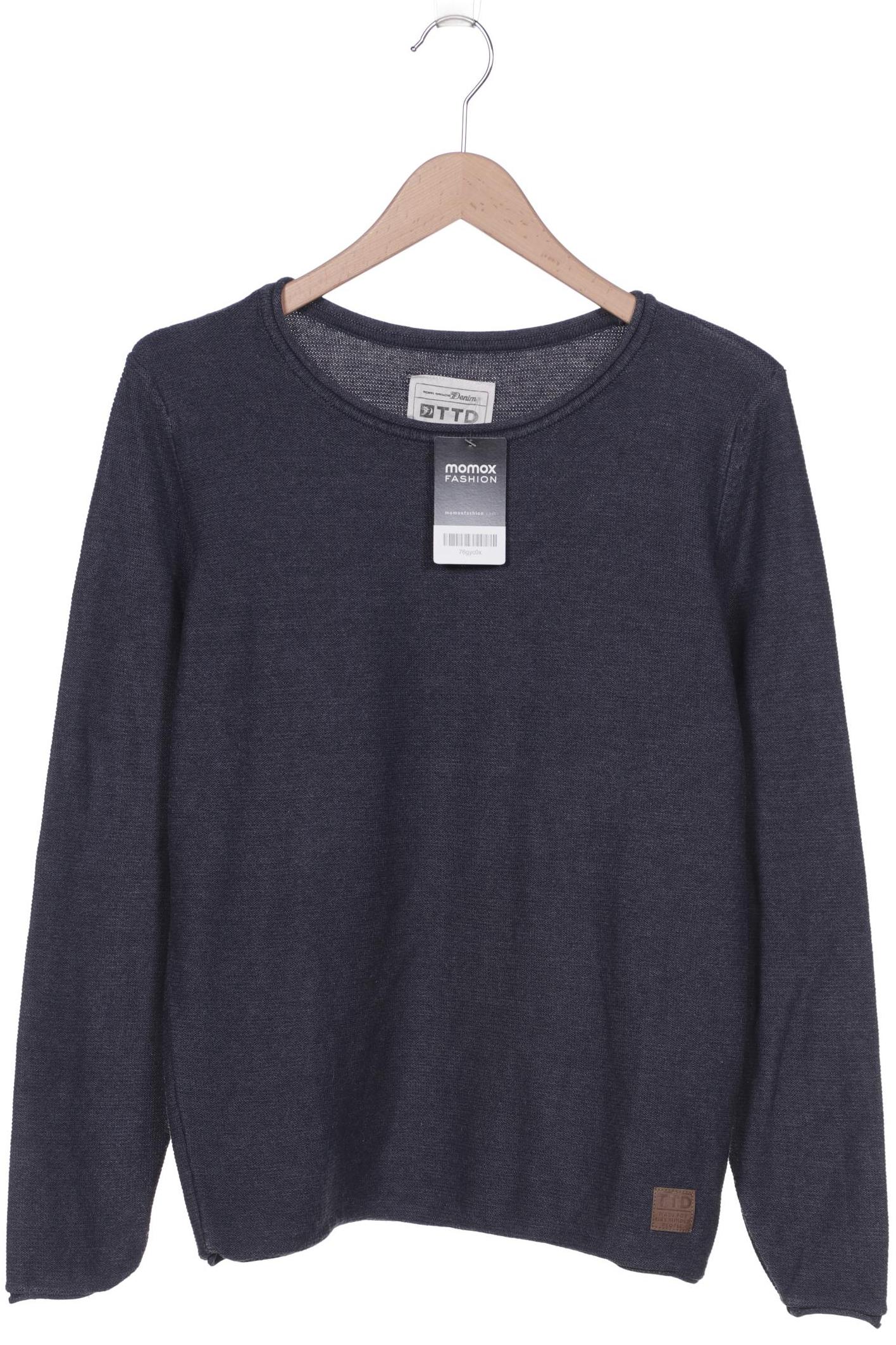 

TOM Tailor Denim Herren Pullover, grau, Gr. 52