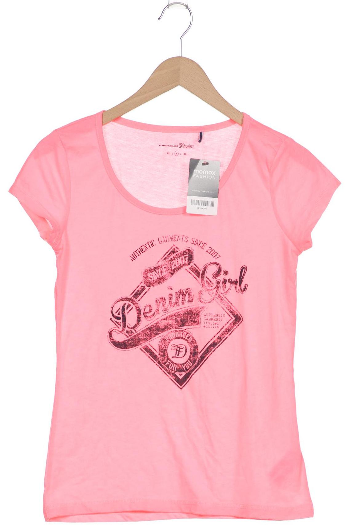 

TOM Tailor Denim Damen T-Shirt, pink, Gr. 38