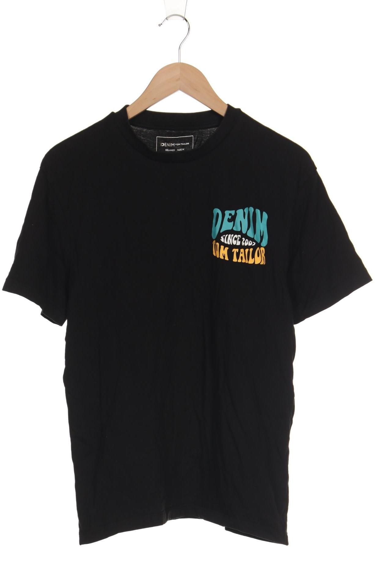 

TOM Tailor Denim Herren T-Shirt, schwarz, Gr. 48
