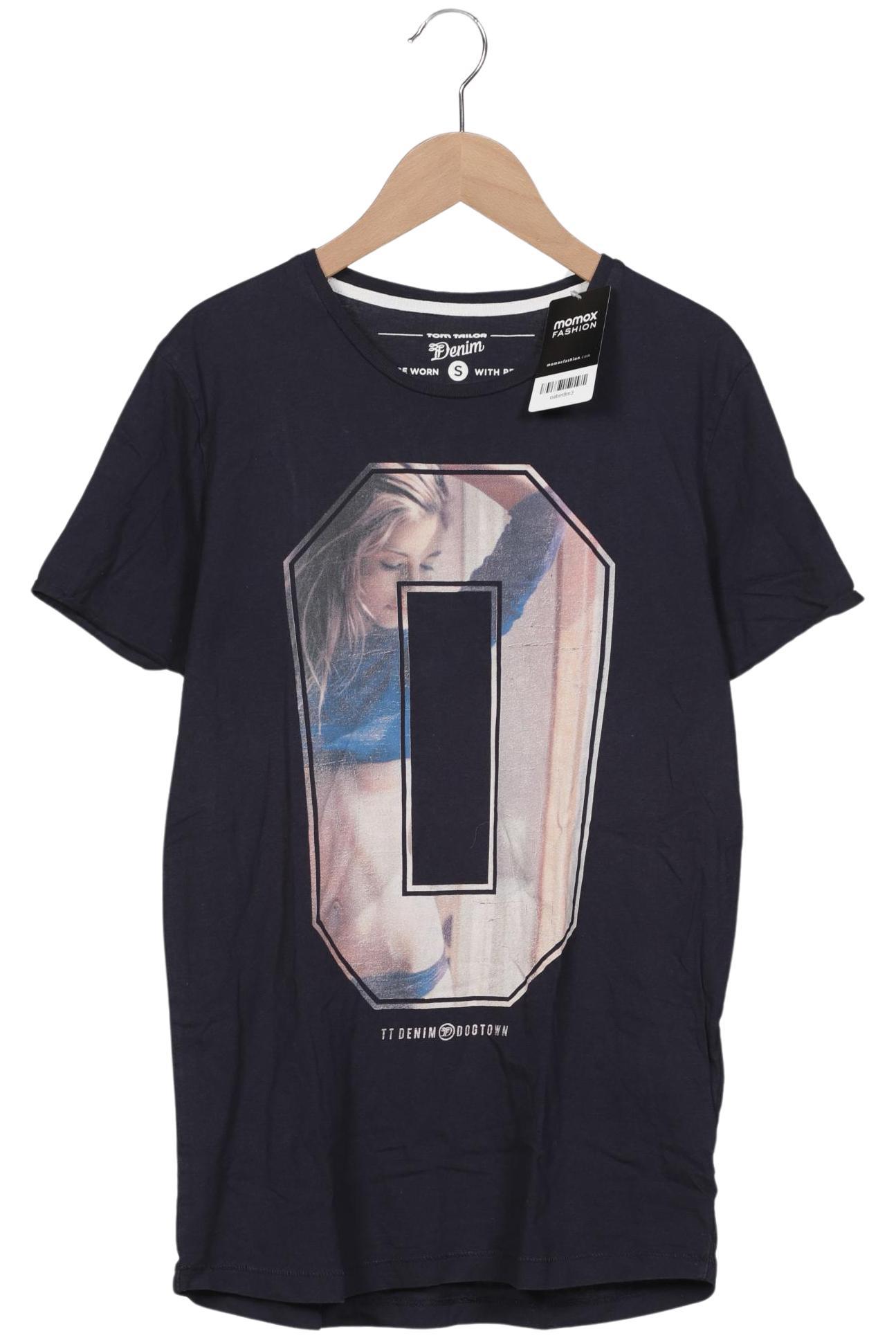 

TOM Tailor Denim Herren T-Shirt, marineblau, Gr. 46