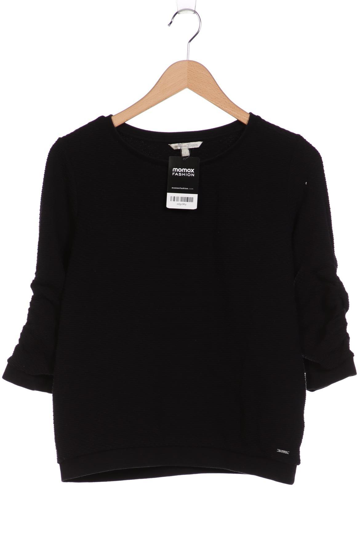 

TOM Tailor Denim Damen Sweatshirt, schwarz, Gr. 42