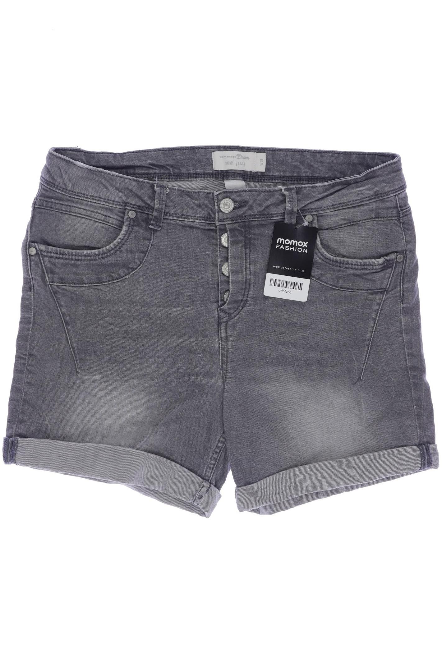 

TOM Tailor Denim Damen Shorts, grau, Gr. 31