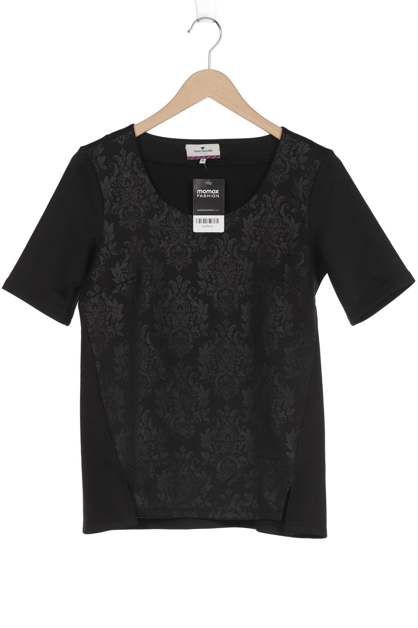 

TOM TAILOR Denim Damen Bluse, schwarz