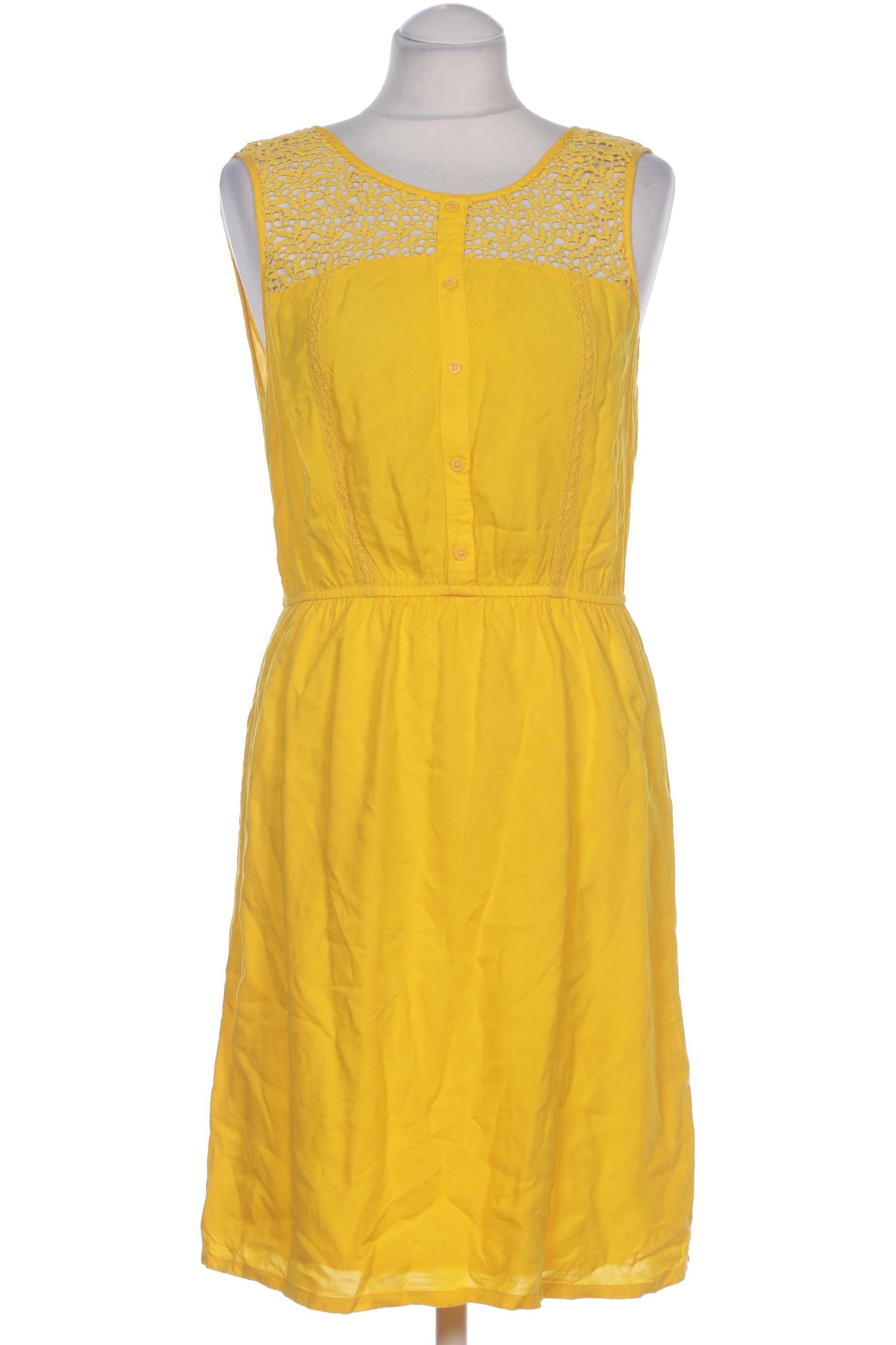 

TOM Tailor Denim Damen Kleid, gelb, Gr. 38