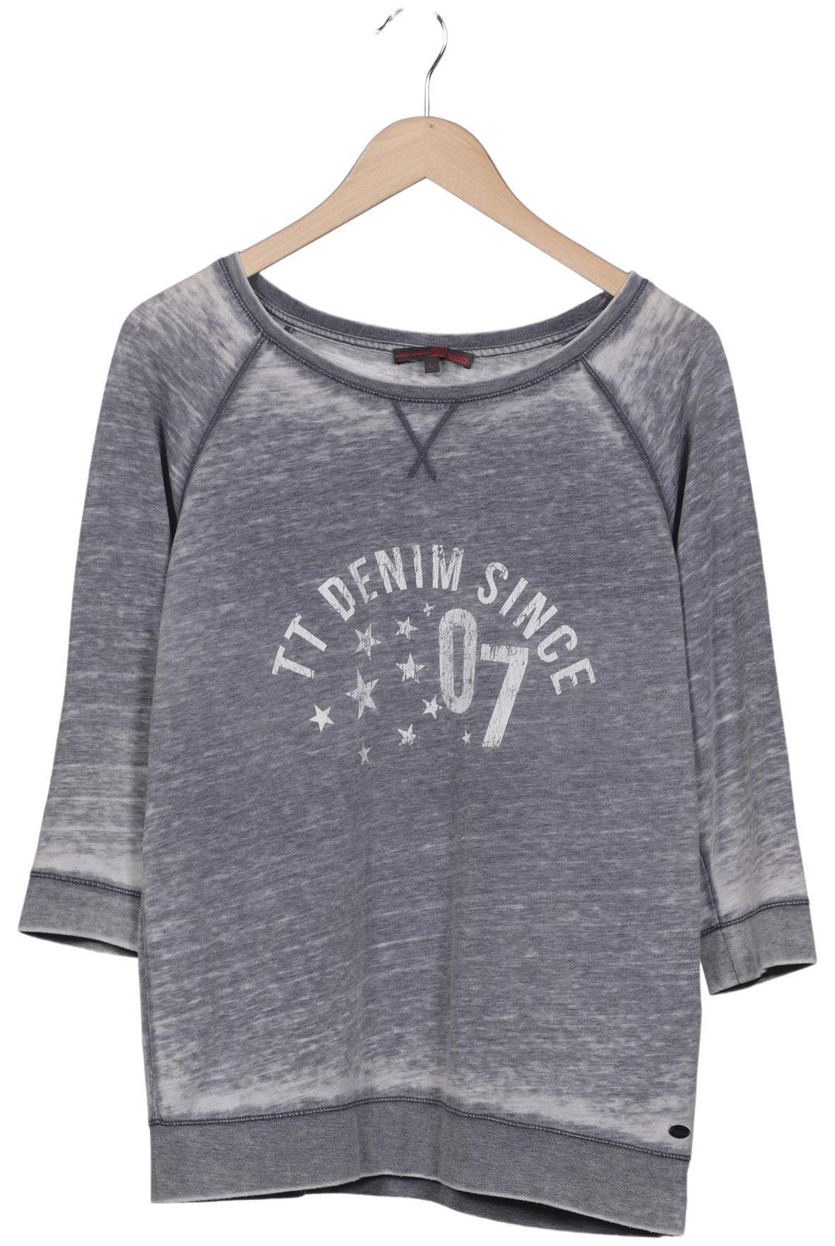 

TOM Tailor Denim Damen Sweatshirt, grau, Gr. 42