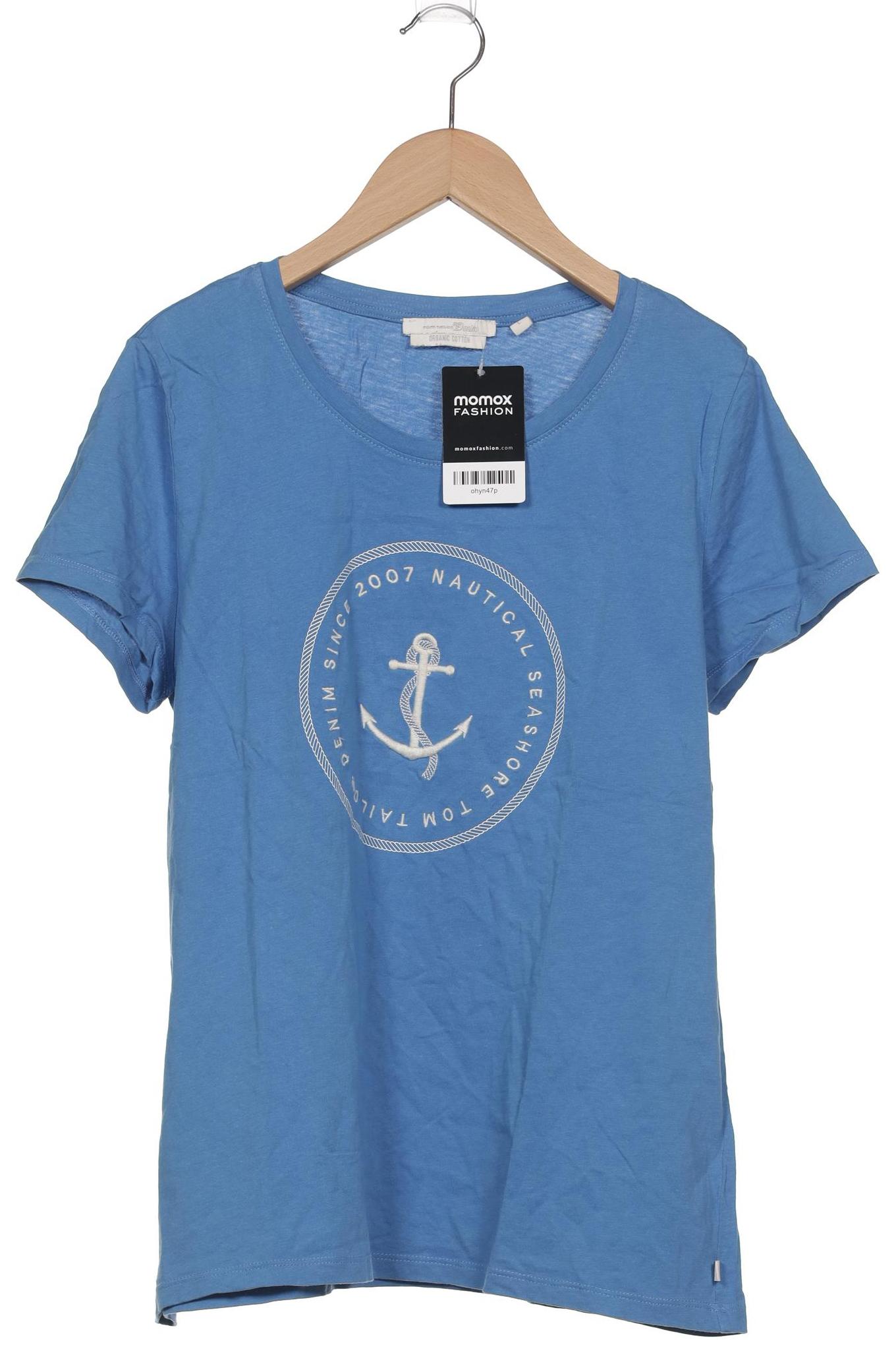 

TOM Tailor Denim Damen T-Shirt, blau, Gr. 42