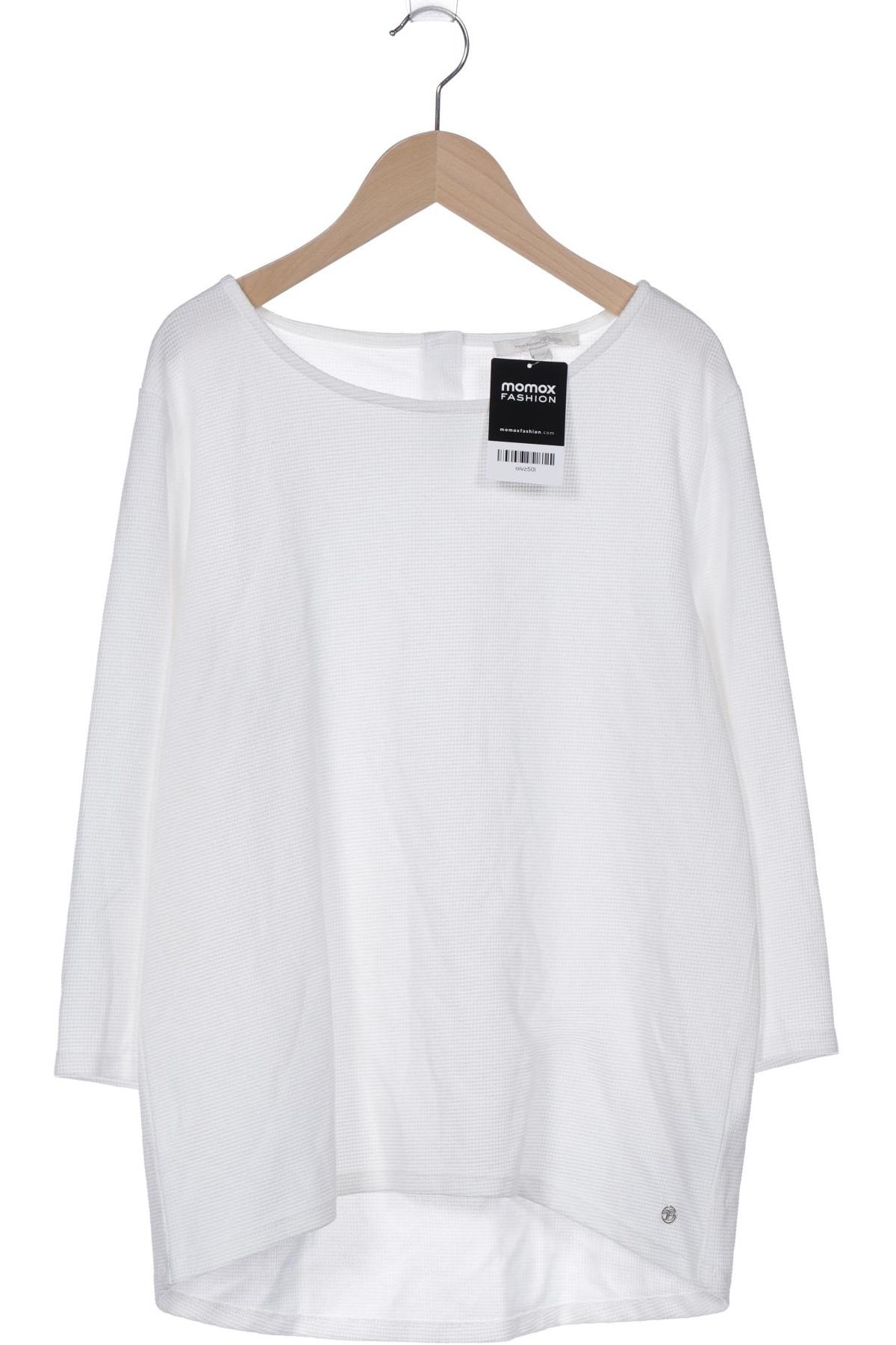 

TOM Tailor Denim Damen Langarmshirt, weiß, Gr. 44