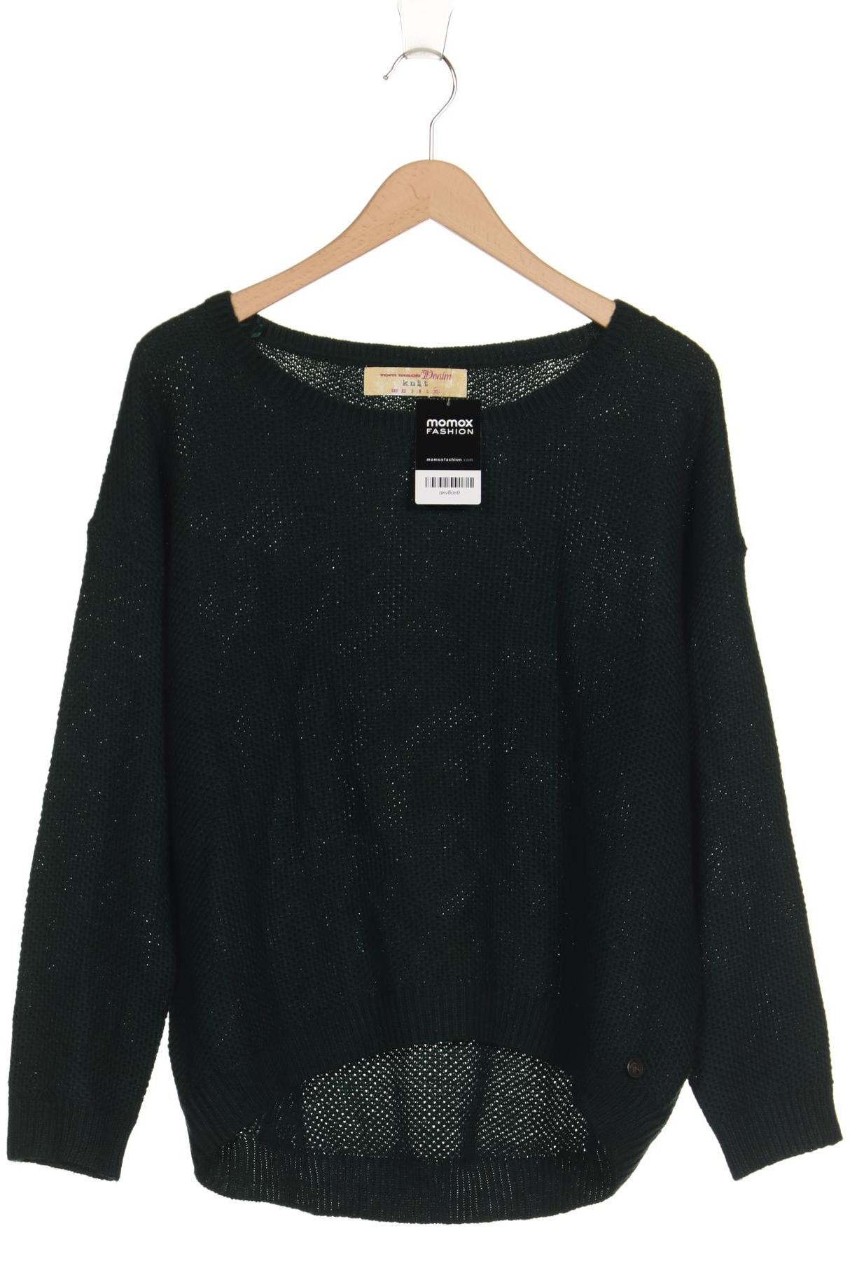 

TOM Tailor Denim Damen Pullover, grün, Gr. 44