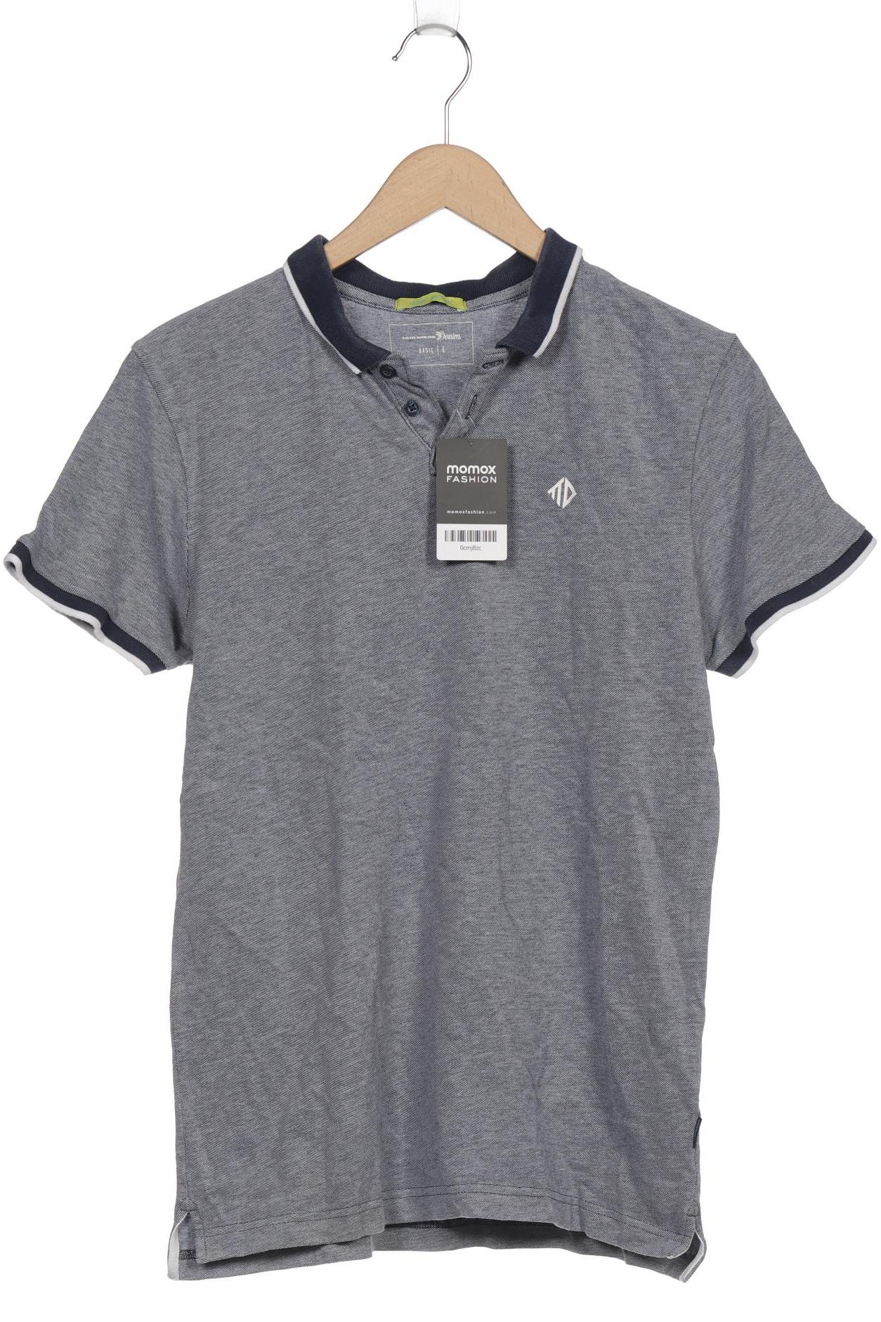 

TOM TAILOR Denim Herren Poloshirt, marineblau