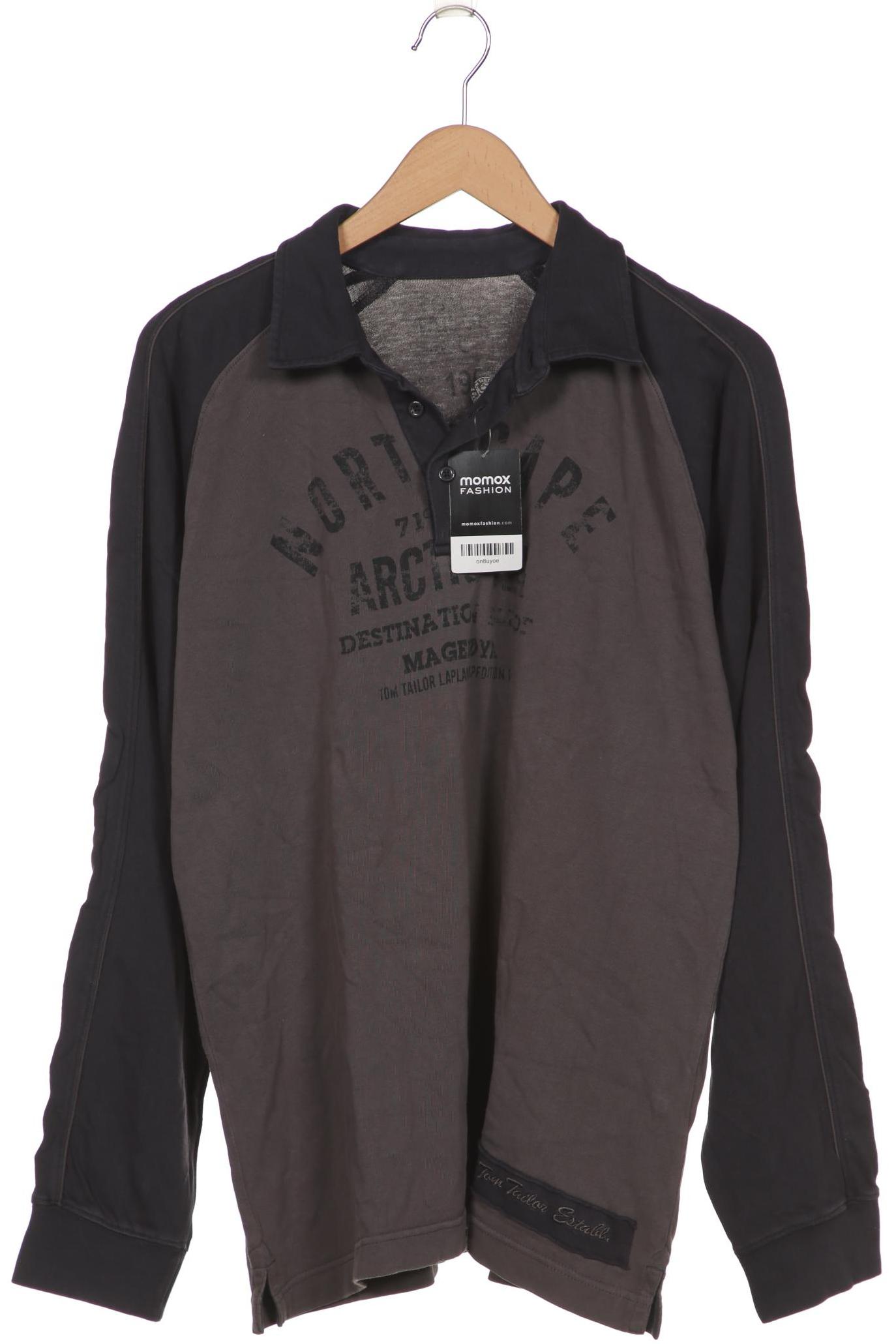 

TOM TAILOR Denim Herren Poloshirt, grau
