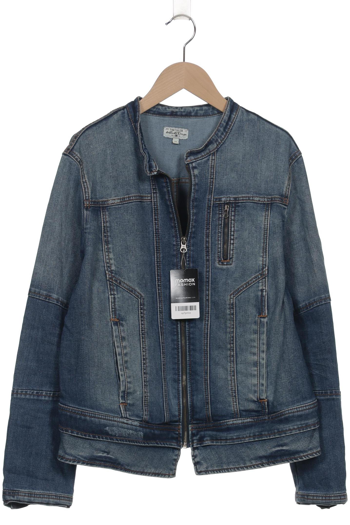 

TOM Tailor Denim Damen Jacke, marineblau, Gr. 44
