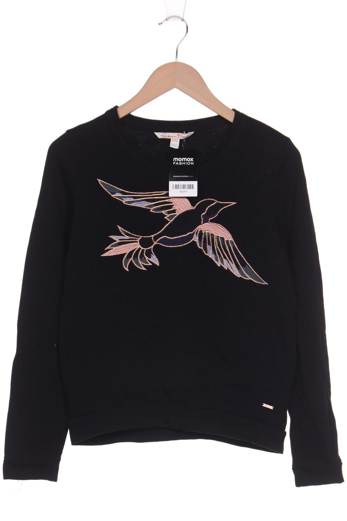 

TOM Tailor Denim Damen Sweatshirt, schwarz, Gr. 36