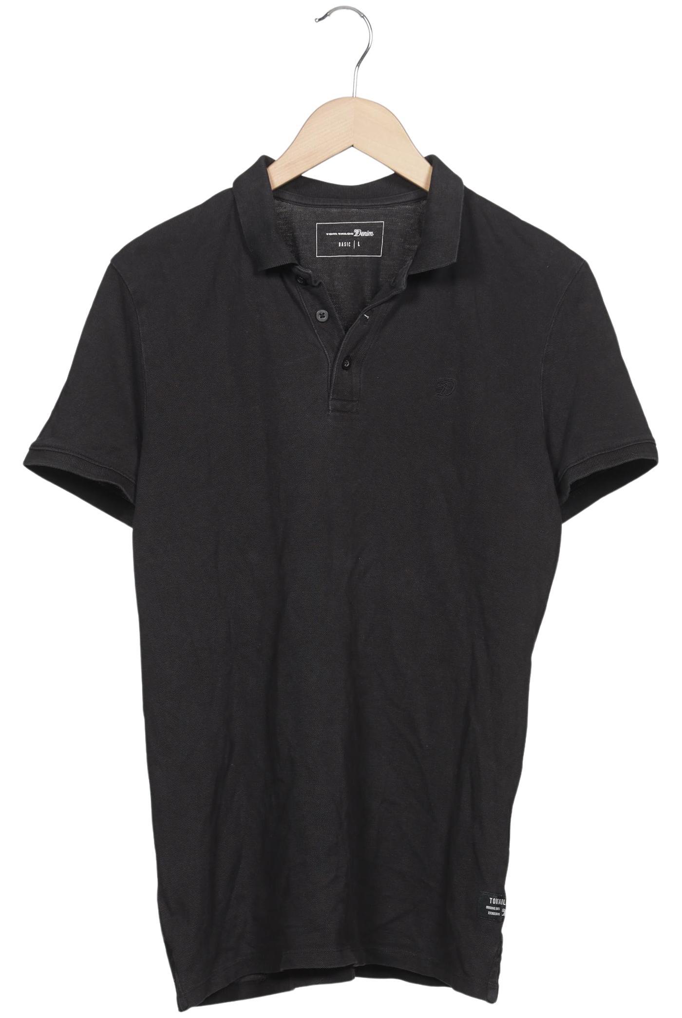 

TOM Tailor Denim Herren Poloshirt, schwarz, Gr. 52
