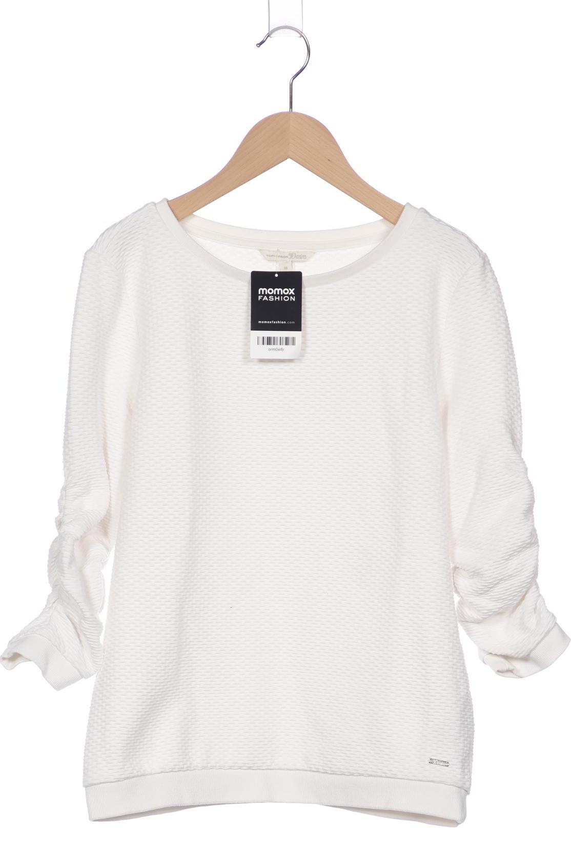 

TOM Tailor Denim Damen Sweatshirt, cremeweiß, Gr. 38