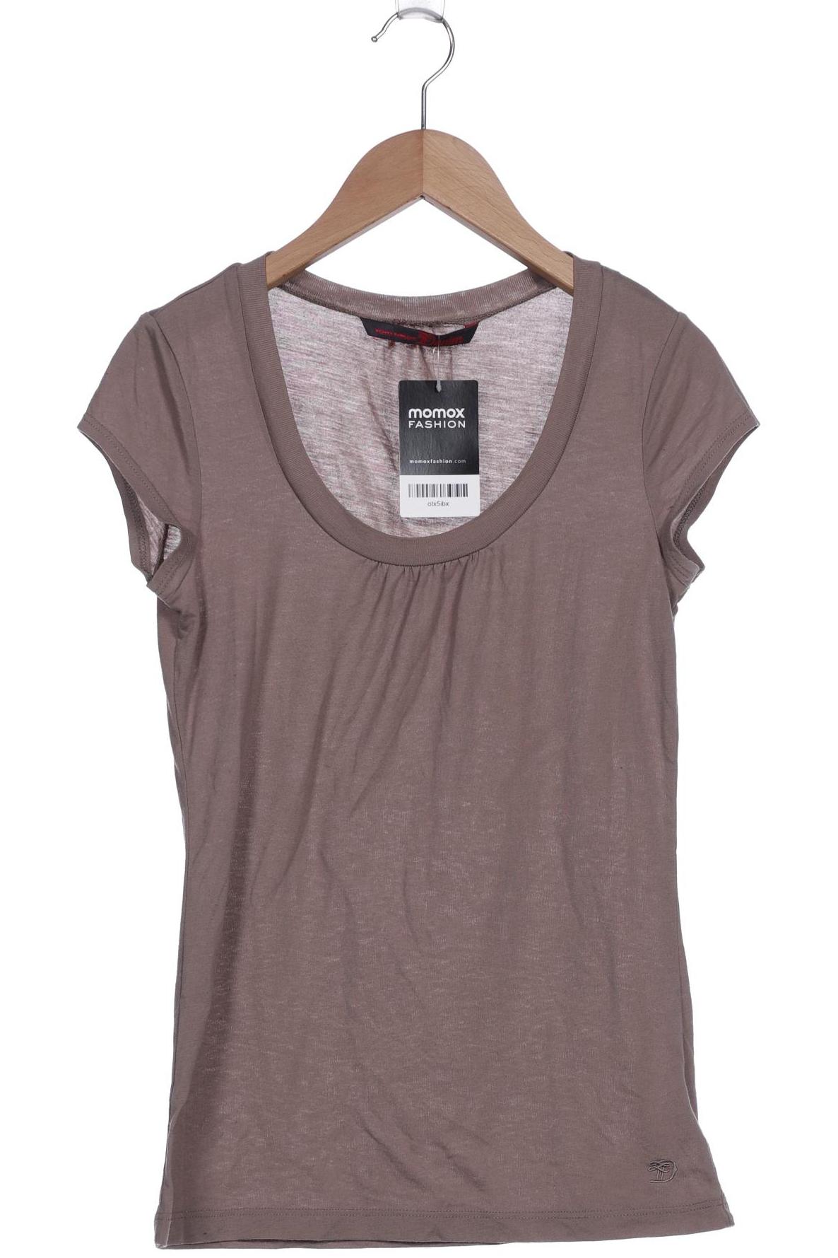

TOM TAILOR Denim Damen T-Shirt, braun