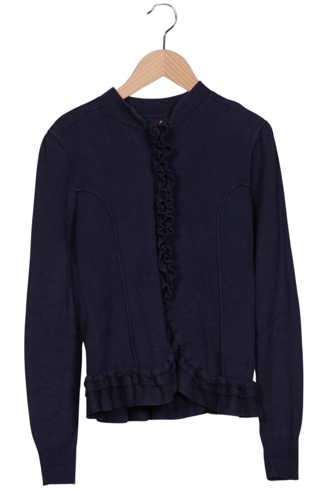 

TOM Tailor Denim Damen Strickjacke, marineblau, Gr. 36