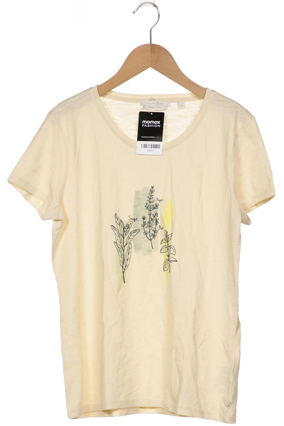 

TOM Tailor Denim Damen T-Shirt, cremeweiß, Gr. 38