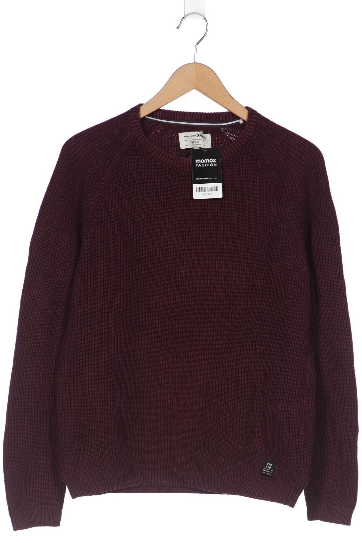 

TOM Tailor Denim Herren Pullover, bordeaux, Gr. 52