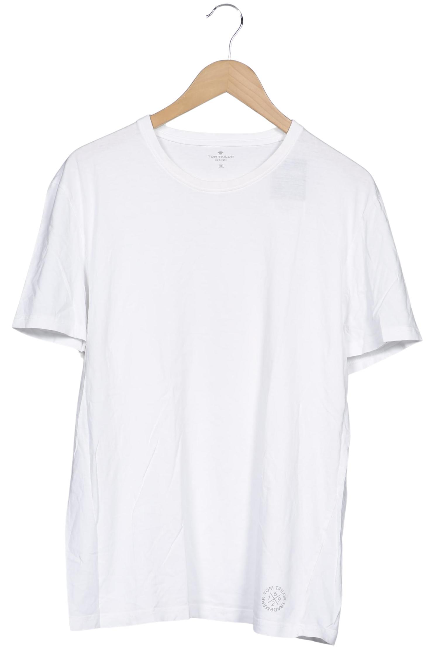 Thumbnail - TOM Tailor Denim Herren T-Shirt, weiß, Gr. 56