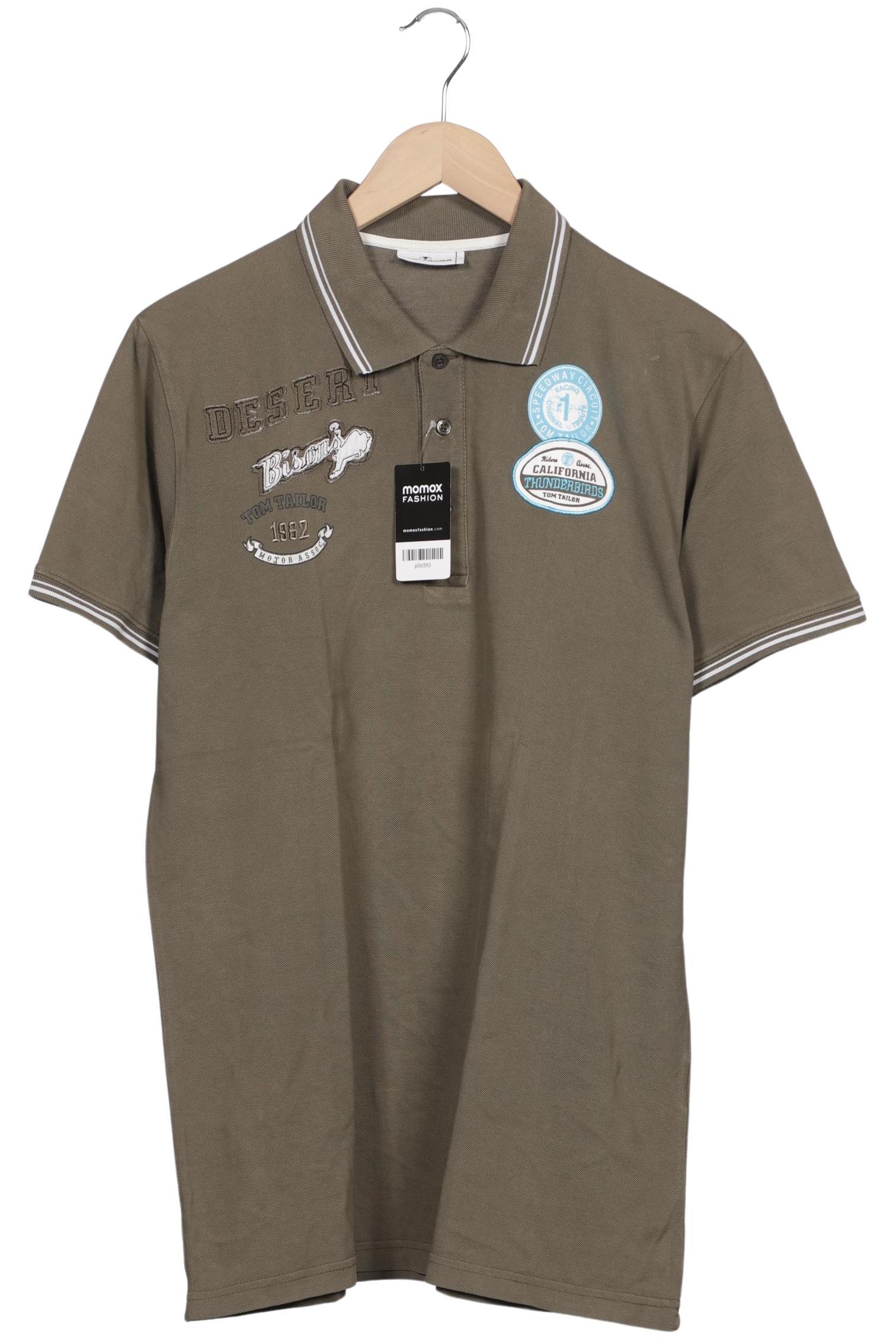 

TOM Tailor Denim Herren Poloshirt, grün, Gr. 52