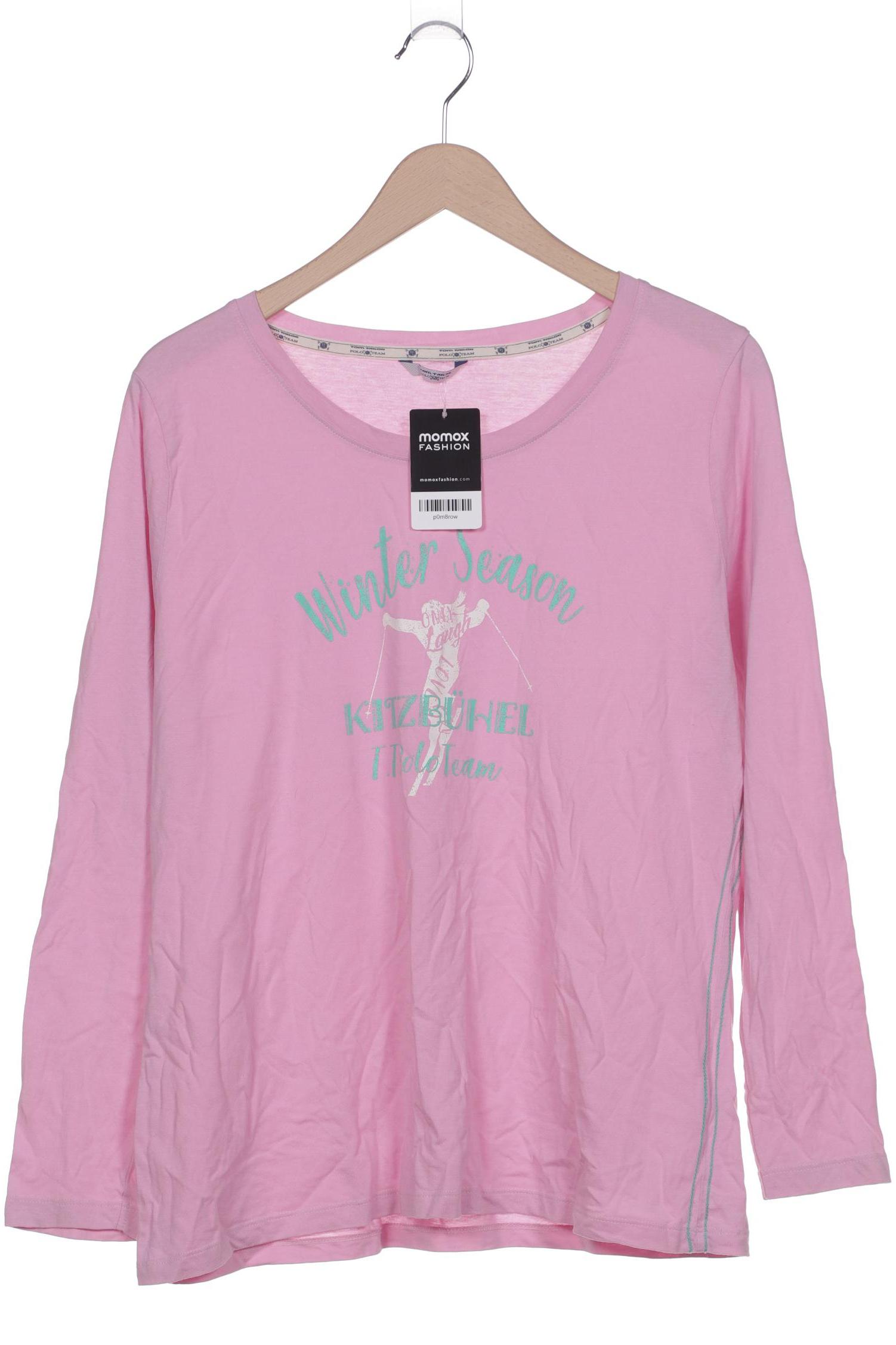 

TOM Tailor Denim Damen Langarmshirt, pink, Gr. 50