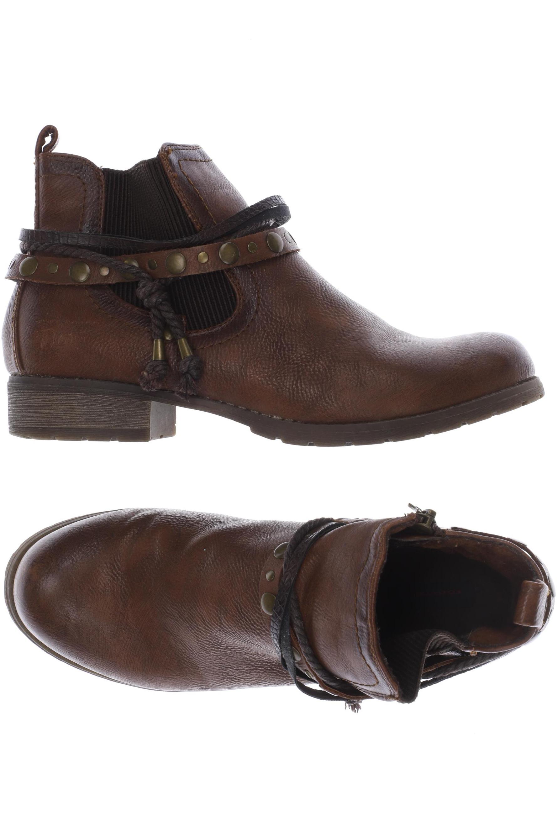 

TOM Tailor Denim Damen Stiefelette, braun, Gr. 37