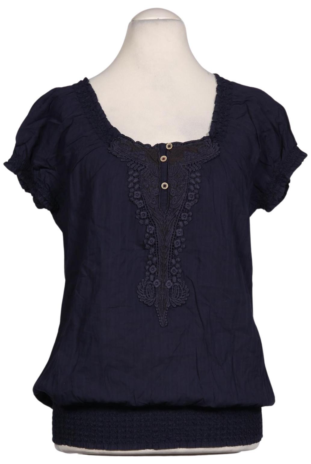 

TOM Tailor Denim Damen Bluse, marineblau, Gr. 38