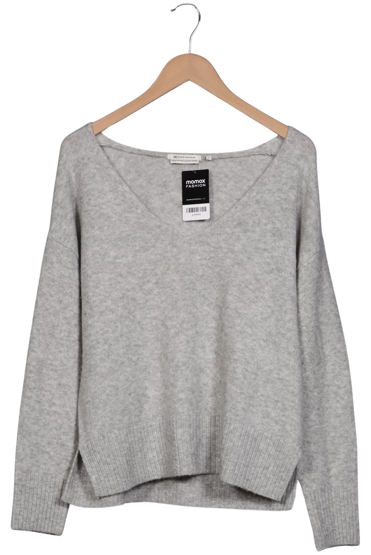 

TOM Tailor Denim Damen Pullover, grau, Gr. 36