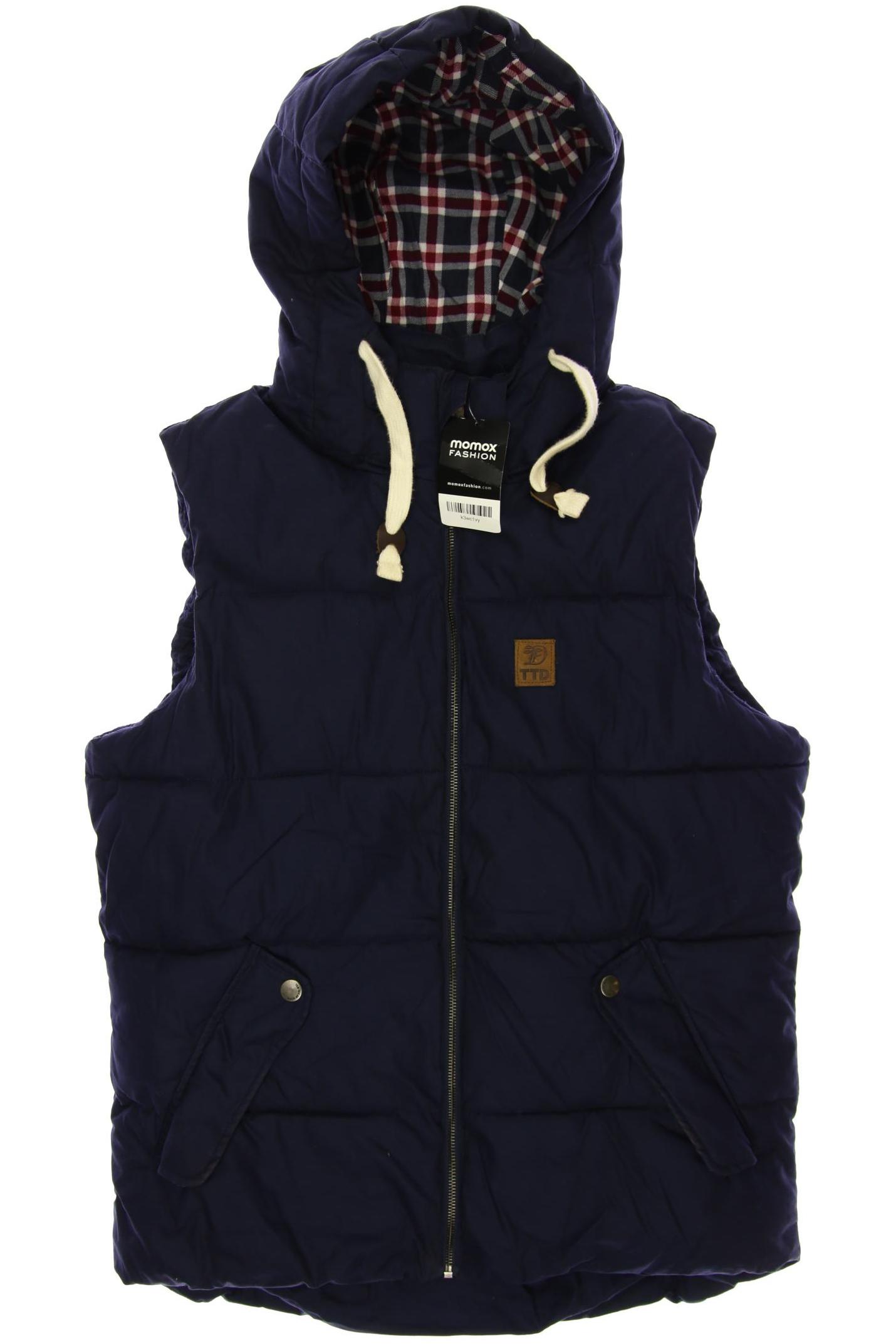 Thumbnail - TOM Tailor Denim Herren Weste, marineblau, Gr. 52