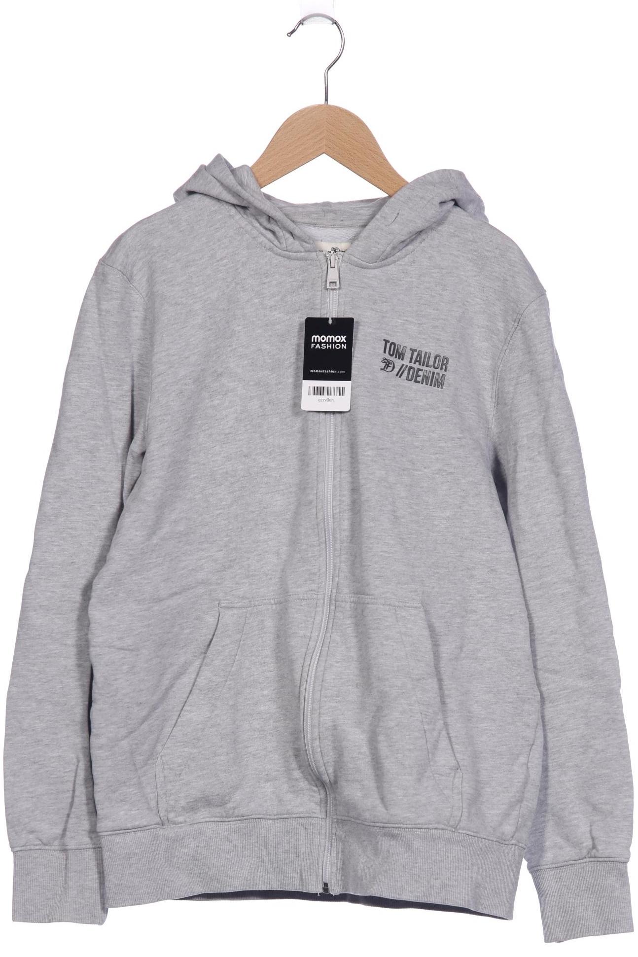 

TOM Tailor Denim Herren Kapuzenpullover, grau, Gr. 52