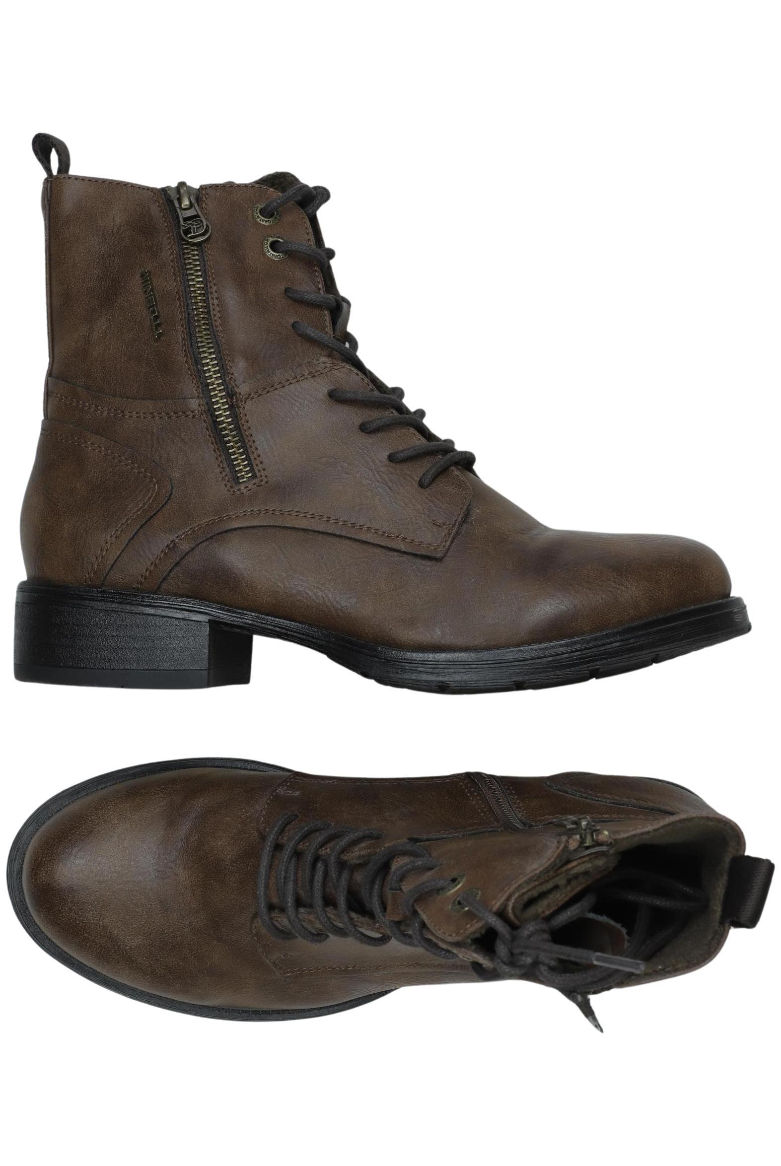 

TOM Tailor Denim Damen Stiefelette, braun, Gr. 39
