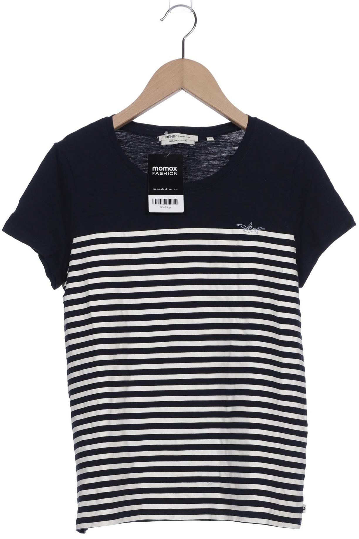 

TOM Tailor Denim Damen T-Shirt, marineblau, Gr. 34