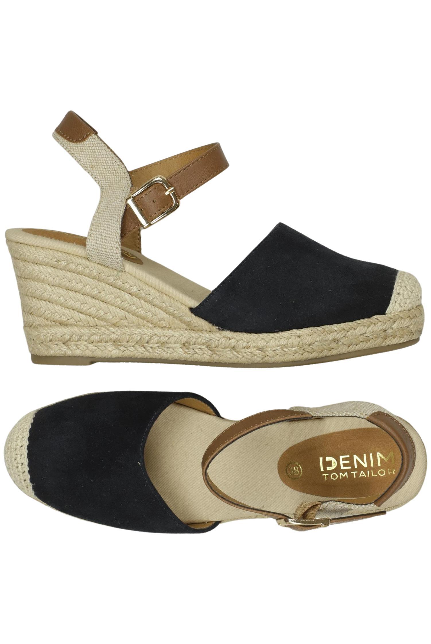 

TOM Tailor Denim Damen Sandale, marineblau, Gr. 38
