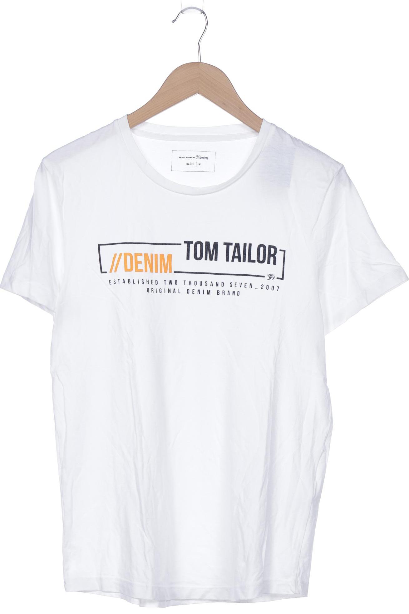 

TOM Tailor Denim Herren T-Shirt, weiß, Gr. 48