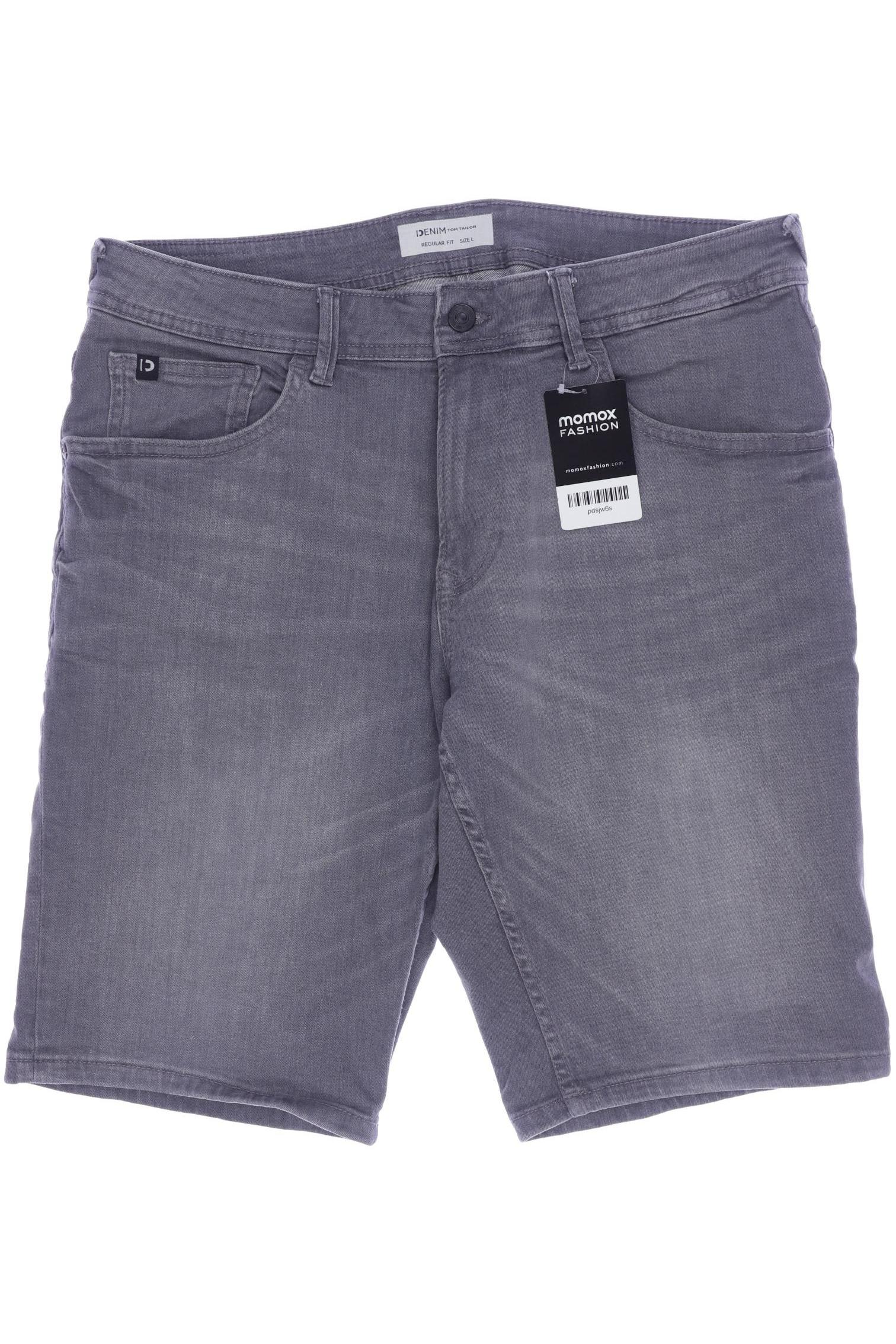 

TOM Tailor Denim Herren Shorts, grau, Gr. 52